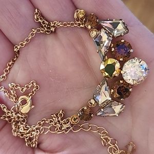 Sorrelli Gold and Crystal Necklace
